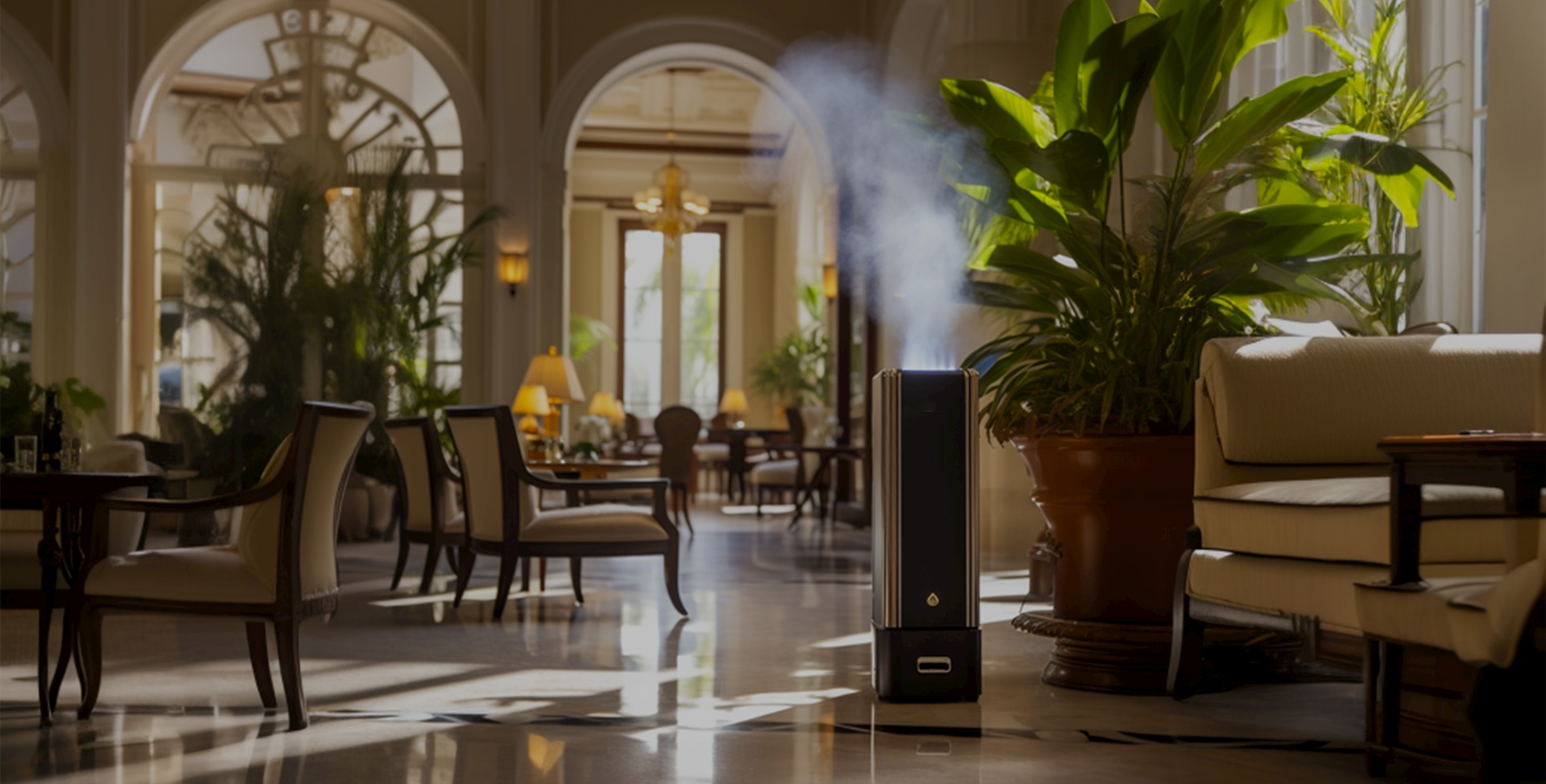 关于我们 商业中心电子扩香设备