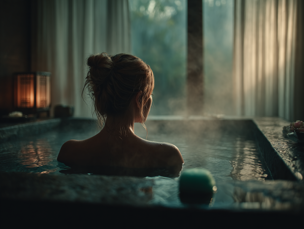 新中式酒店礼品 青山隐系列浴盐球礼盒